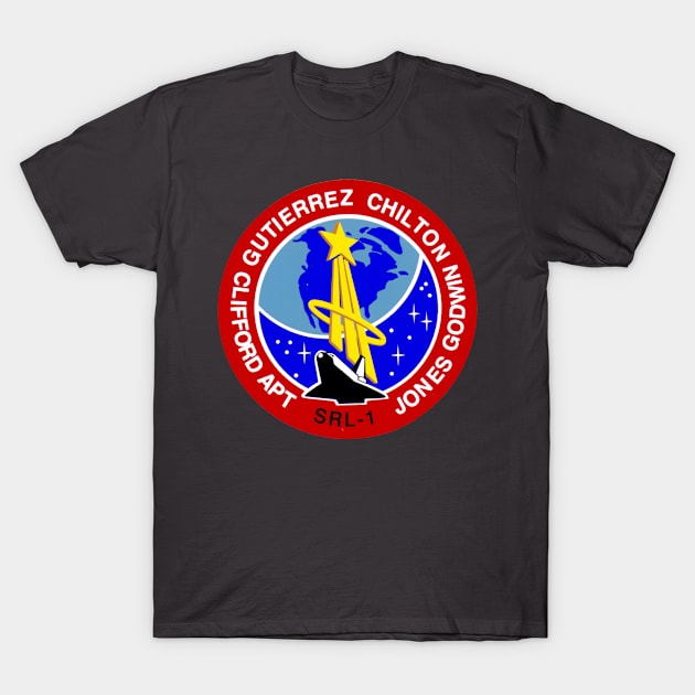 STS-59 Mission Patch T-Shirt by Spacestuffplus